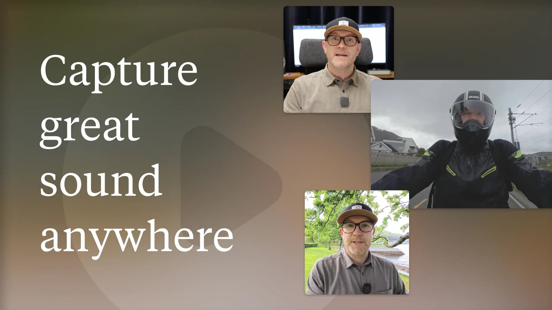 Capture great sound anywhere with Nomono